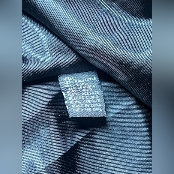 Express Women's Blue Striped Stretch Blazer Jacket,Size 3/4,Great Condition - Picture 9 of 9